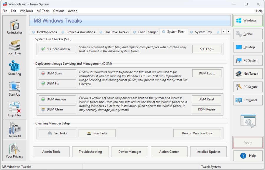 WinTools.net System Fixer